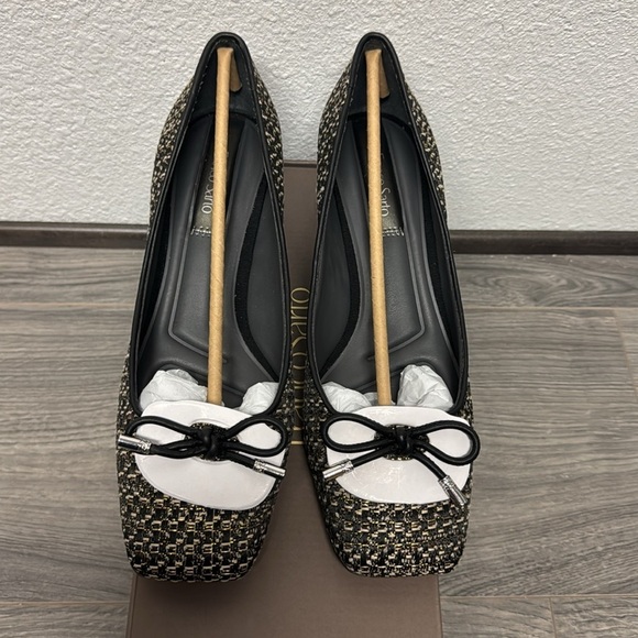 Franco Sarto Natalia Pump In Black Tweed Fabric (WIDE) - Picture 3 of 8